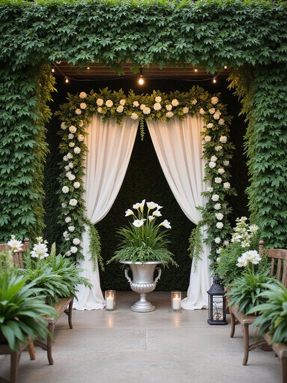 vibrant potted plants decoration