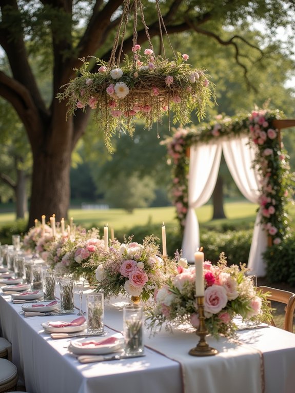 vibrant seasonal floral displays