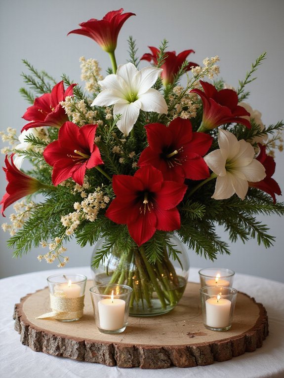 vibrant seasonal flower arrangements