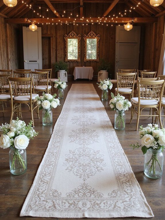 vintage charm wedding decor