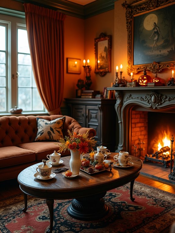 vintage decor for halloween