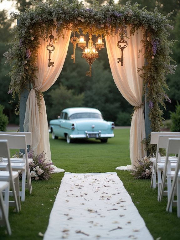 vintage keys for weddings