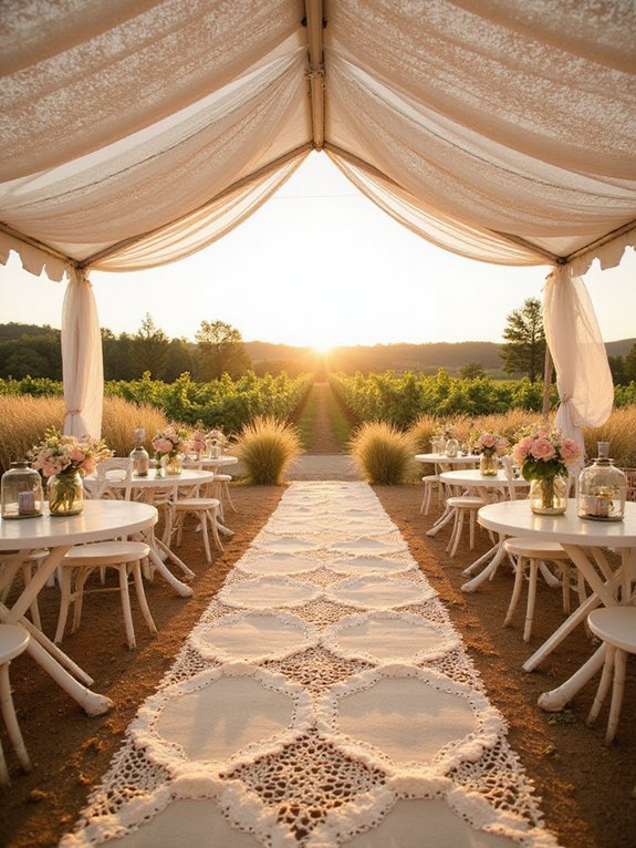 vintage lace wedding elegance