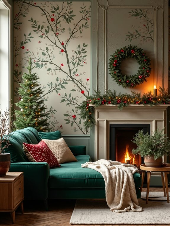 wallpaper and decor integration