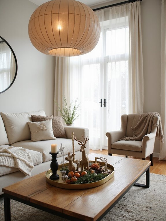 warm calming neutral palette