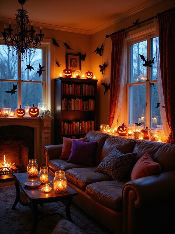 warm eerie glow ambiance