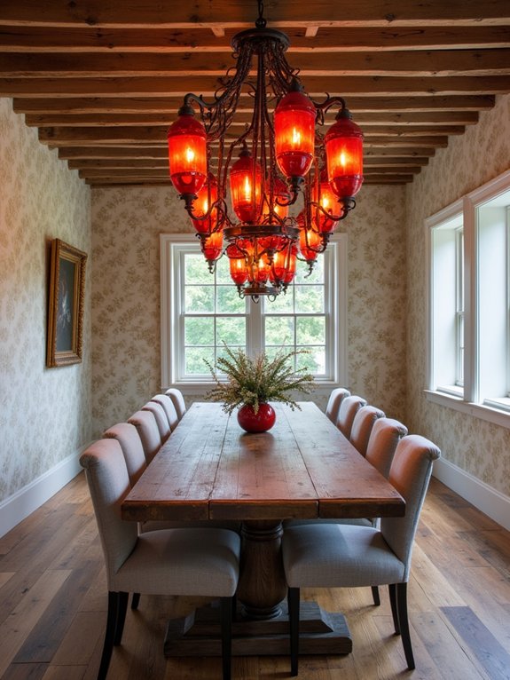 warm vintage lighting charm