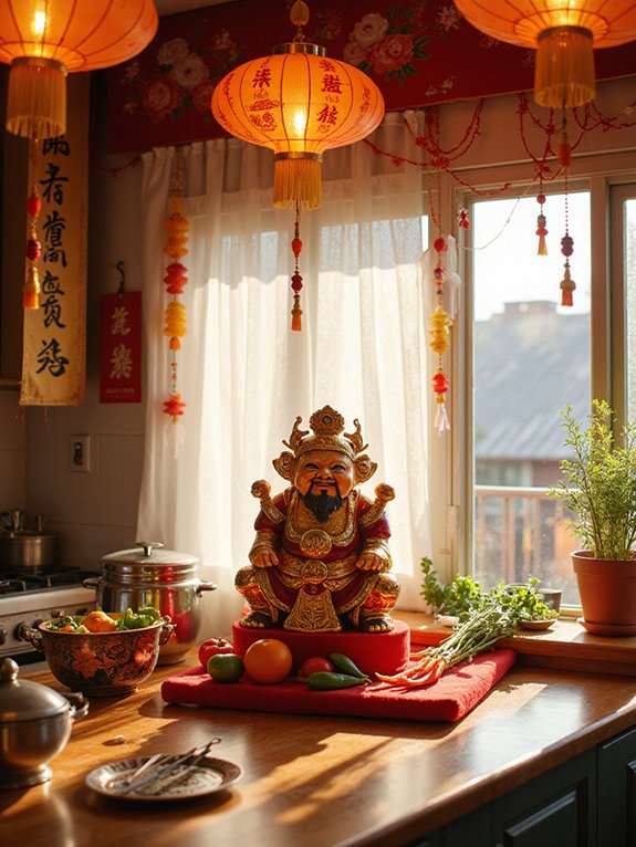 welcome kitchen god prosperity