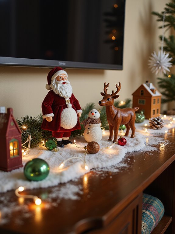 whimsical figurines and ornaments