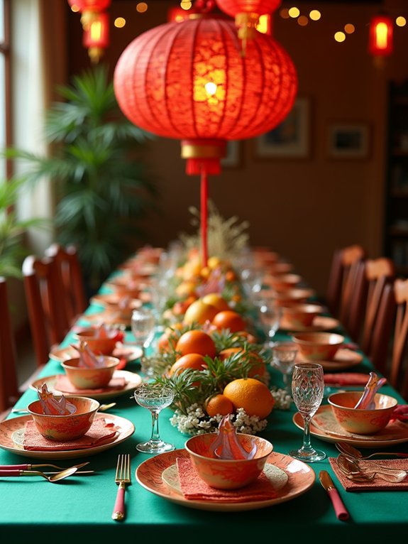 whimsical lunar new year decor