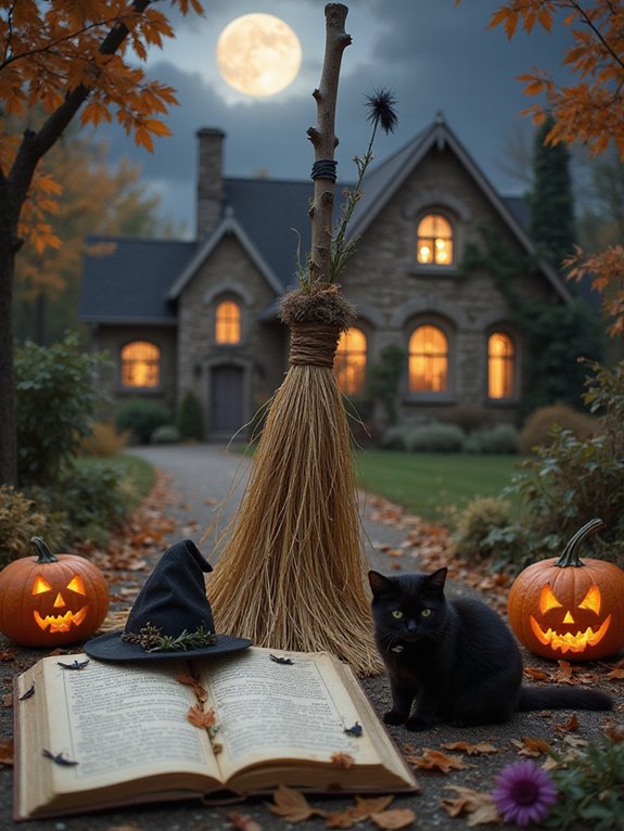 witchy broomstick crafting fun