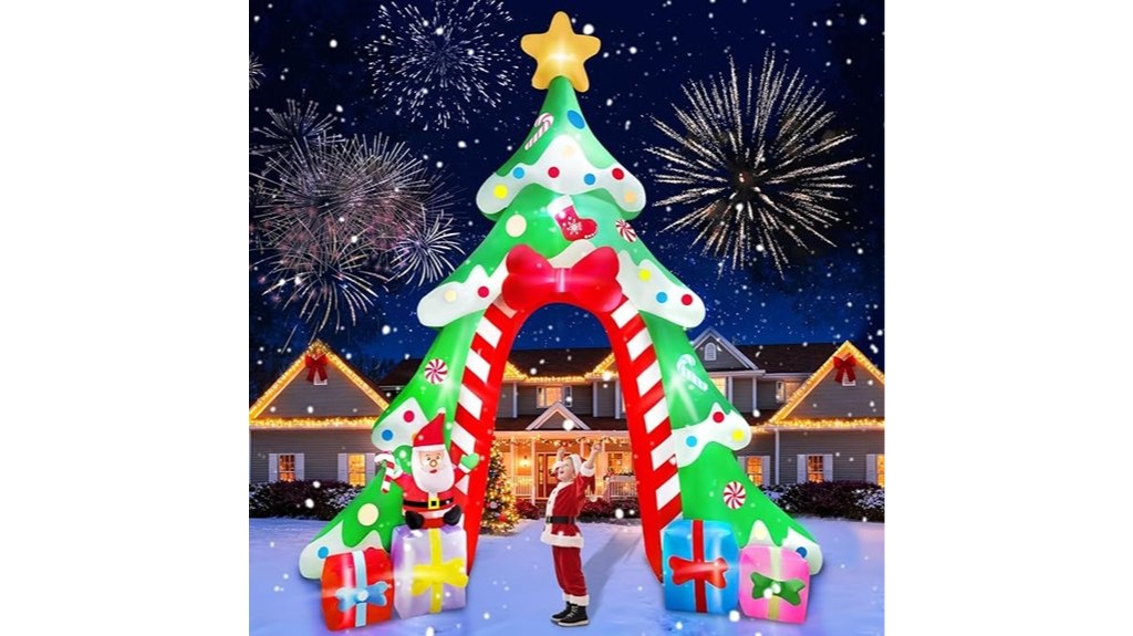 12ft christmas inflatable archway