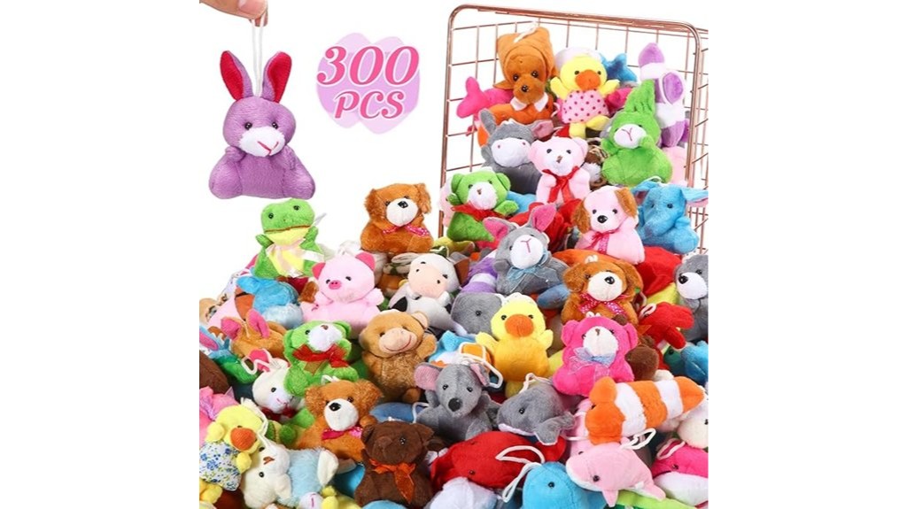 300 mini plush toys