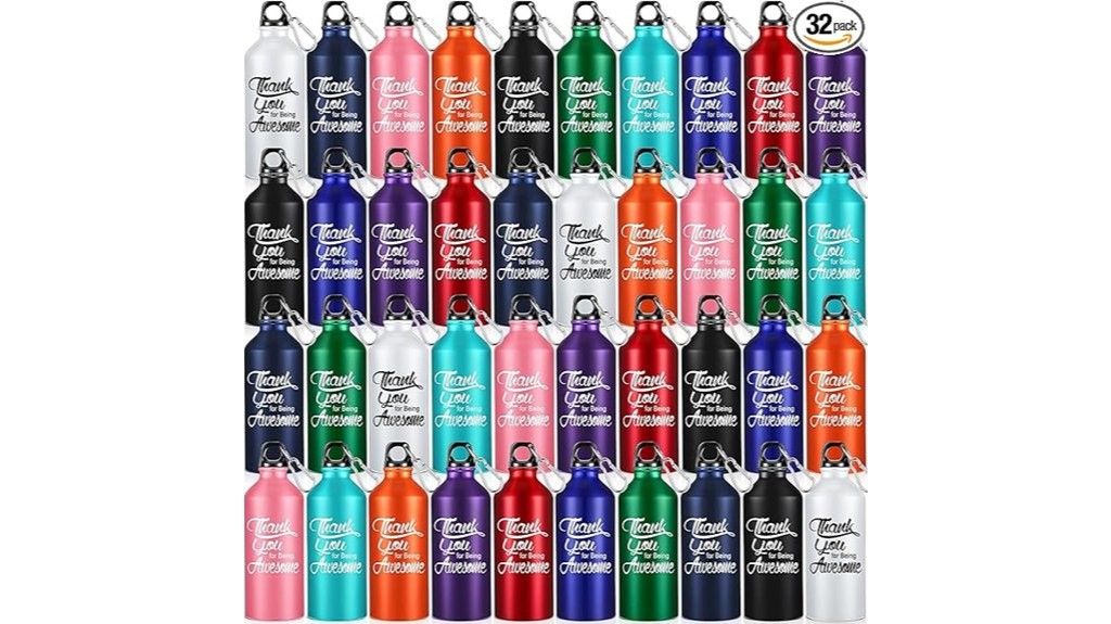 40 employee appreciation bottles