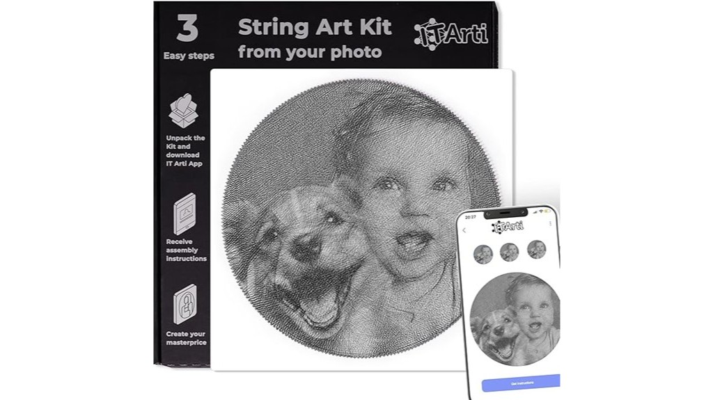 adult diy string art
