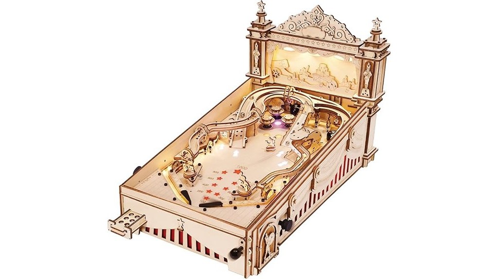 adult wooden 3d pinball