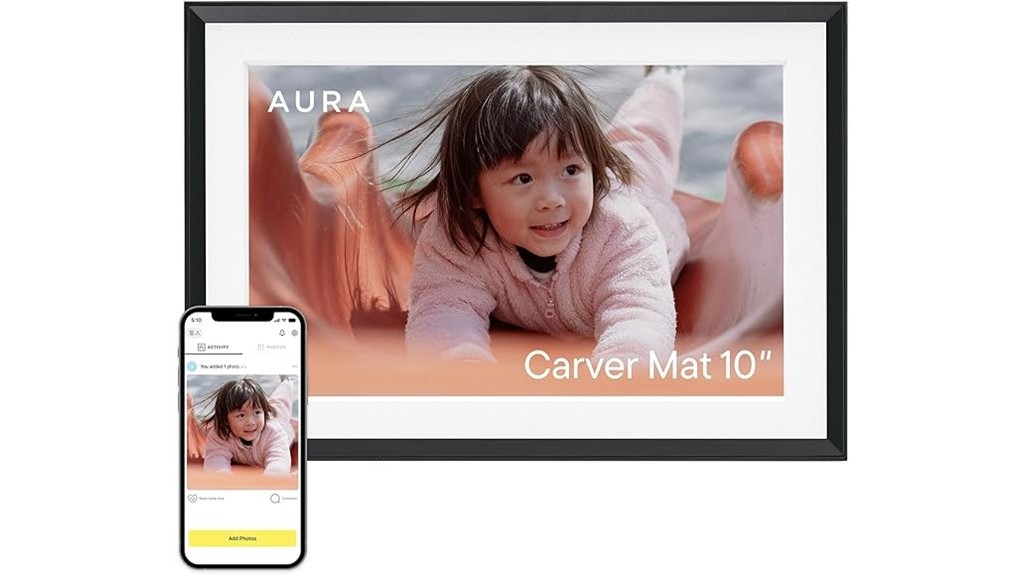 aura 10 1 inch hd frame