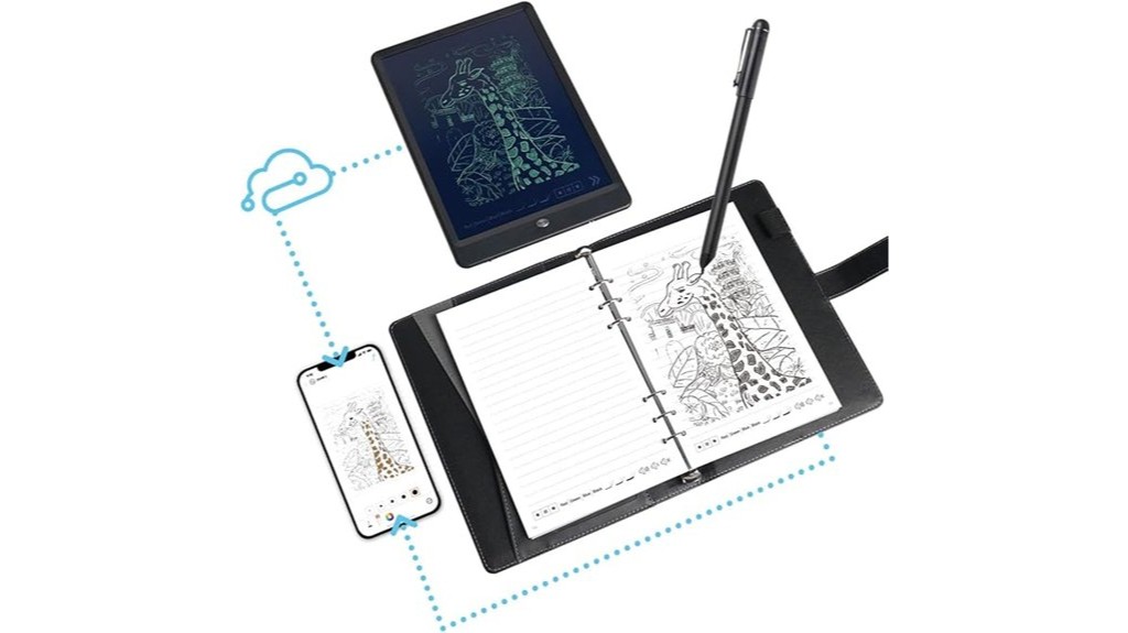 digital smart pen notebook