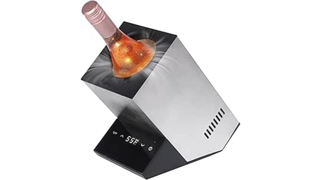 electric 750ml single bottle cooler