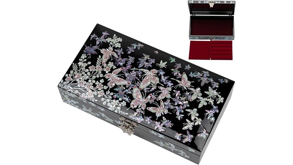 february mountain mother of pearl box