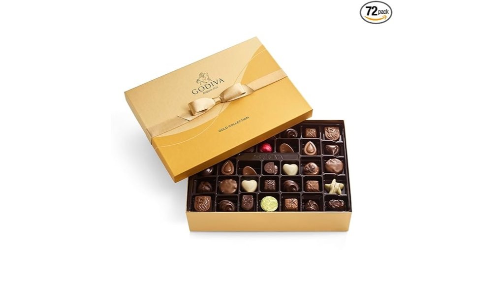 godiva 72 piece assorted chocolates