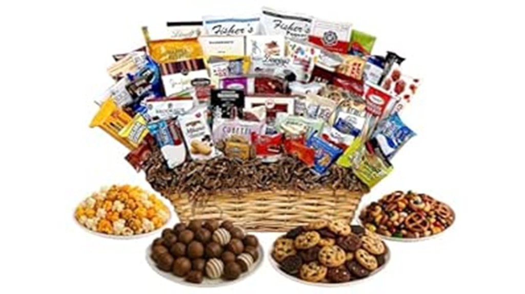 handcrafted thanksgiving treats basket