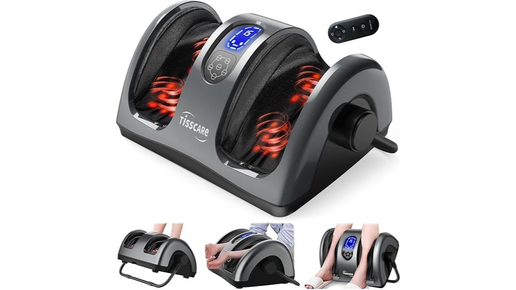 heated tisscare foot massager
