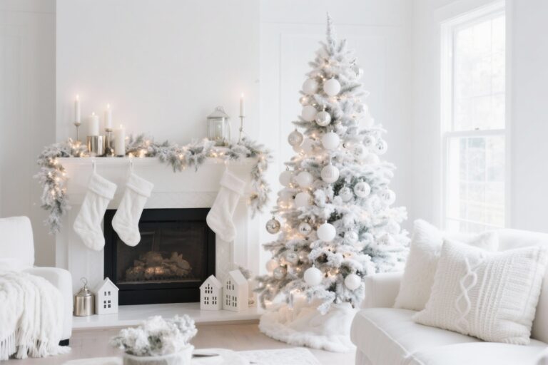 10 White Christmas Decor Ideas That Spark Instant Holiday Magic