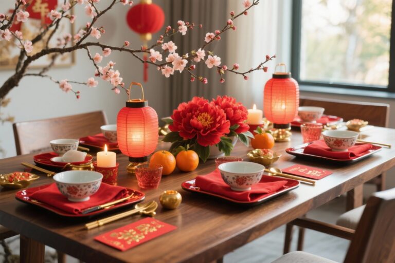 7 Lunar New Year Table Decor Ideas for a Festive Feast You’ll Love