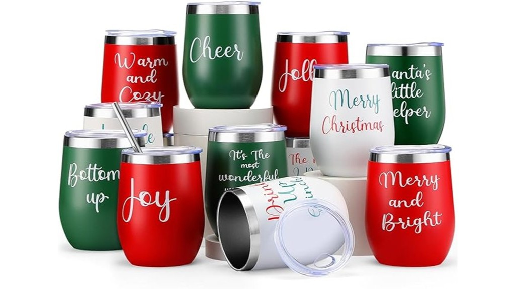 honeydak 24 piece wine tumblers