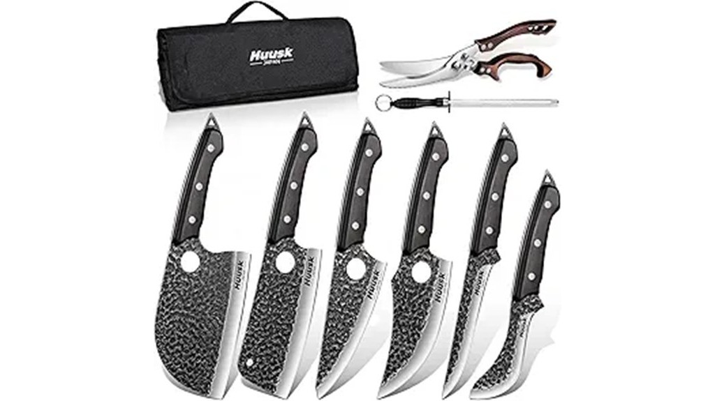 huusk serbian hand forged set