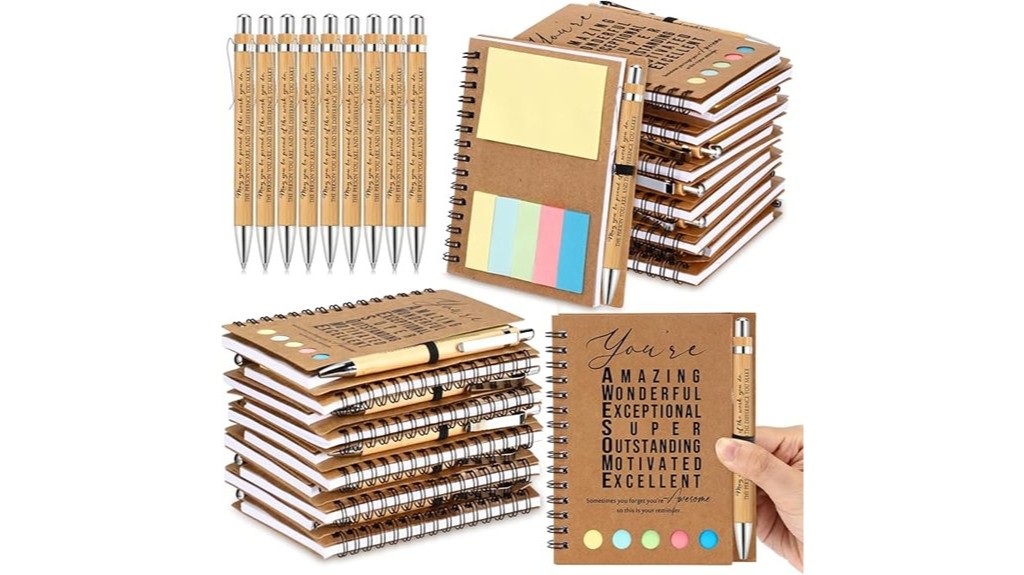 jetec inspirational notebook set