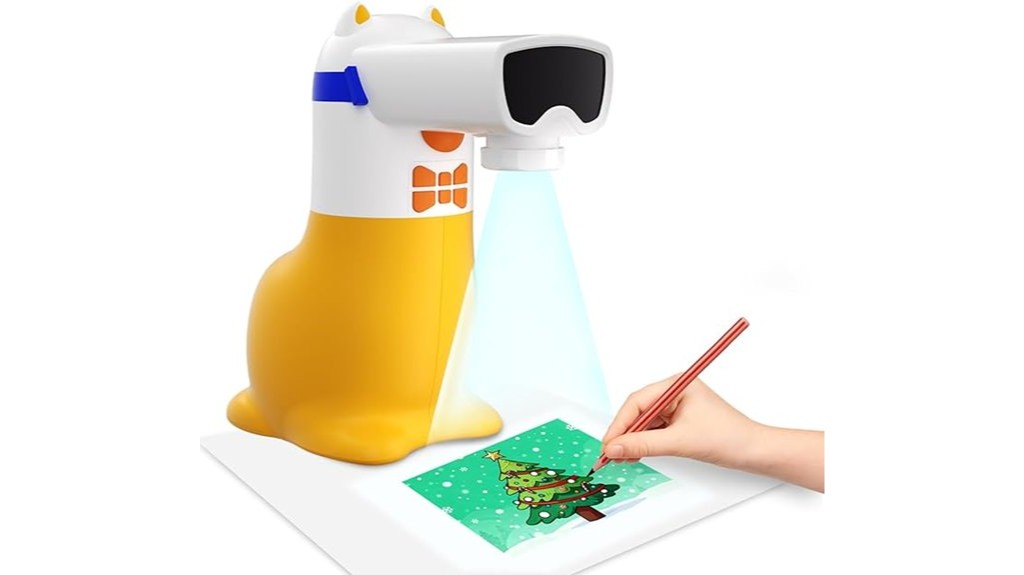 kids ai tracing projector