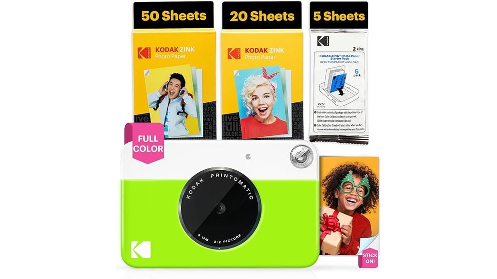kodak printomatic camera 75 sheet