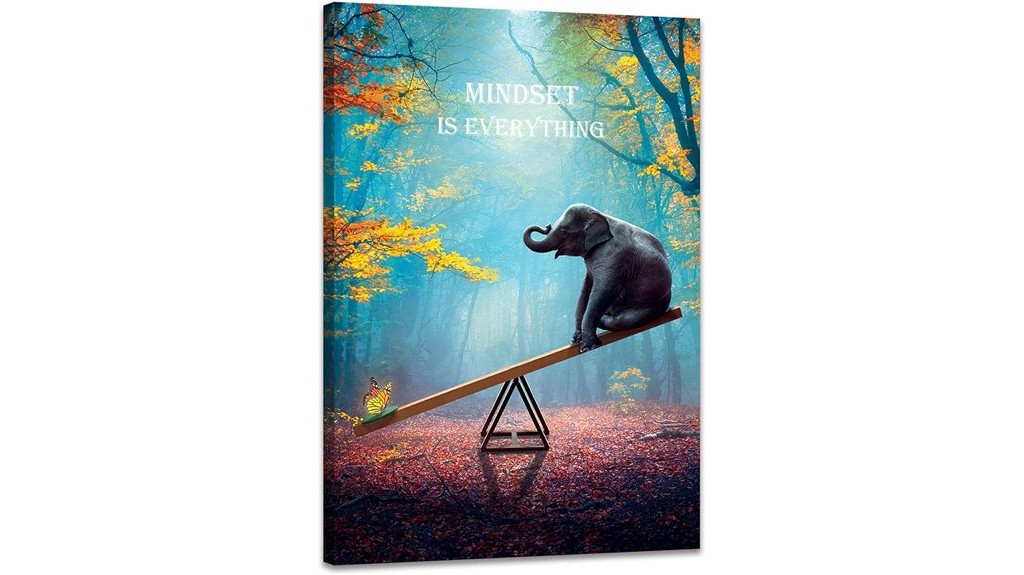 large elephant motivational poster