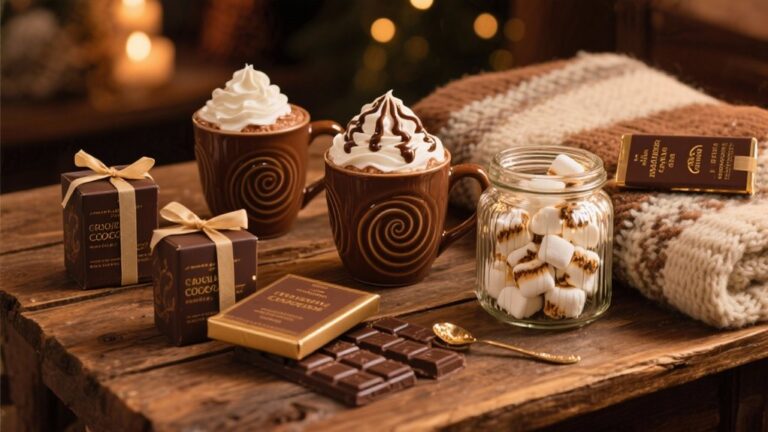 luxury hot cocoa giftsets