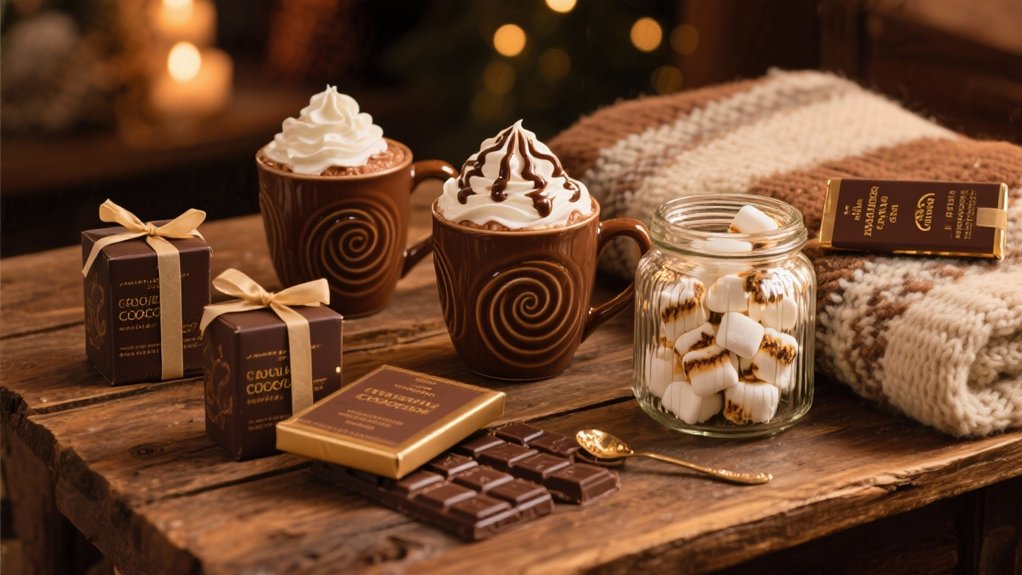 luxury hot cocoa giftsets