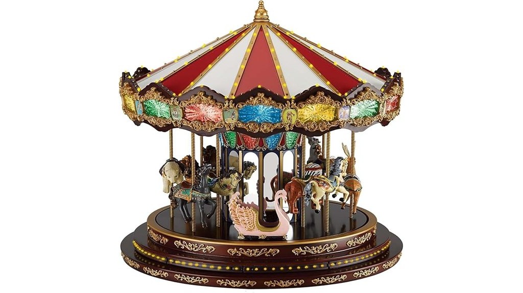 mr christmas musical carousel decoration