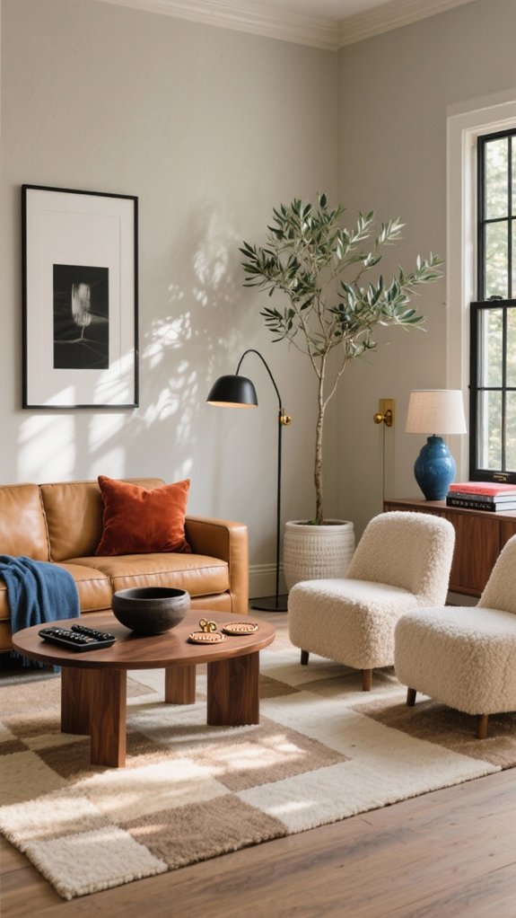 neutral base smart accents