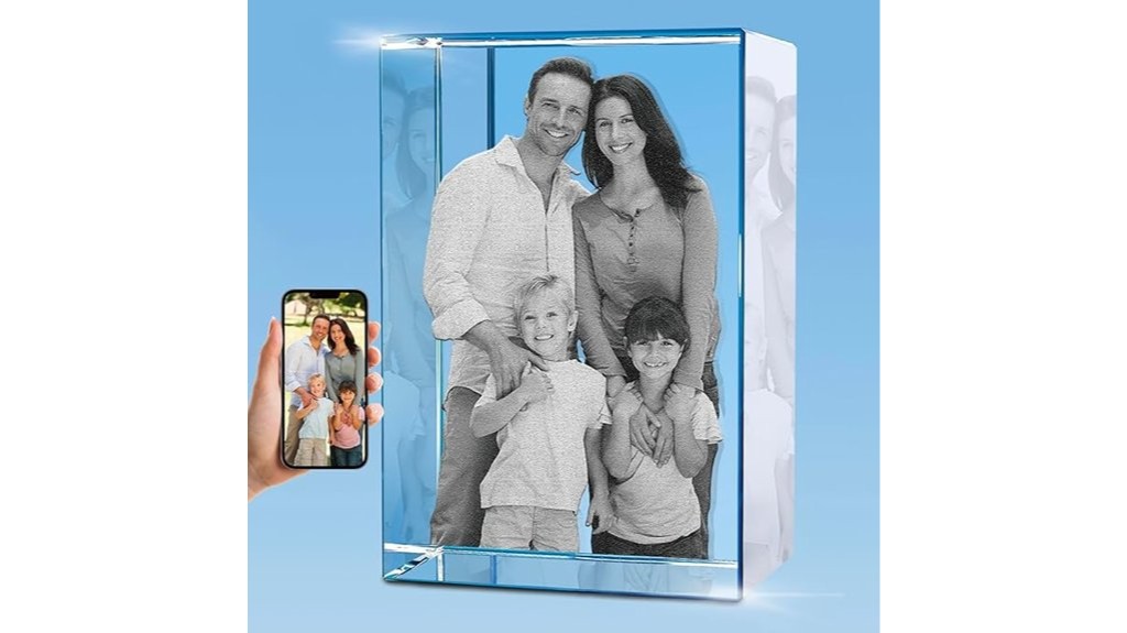 personalized 3d photo crystal