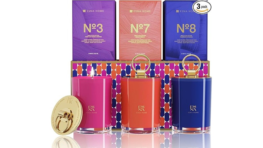 premium soy aromatherapy trio