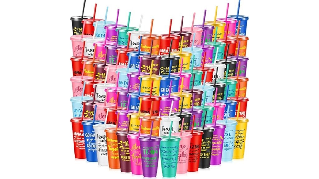 reusable 120 pack employee cups