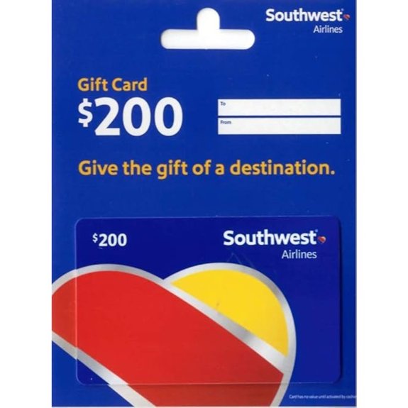 Southwest Airlines Gift Card $200