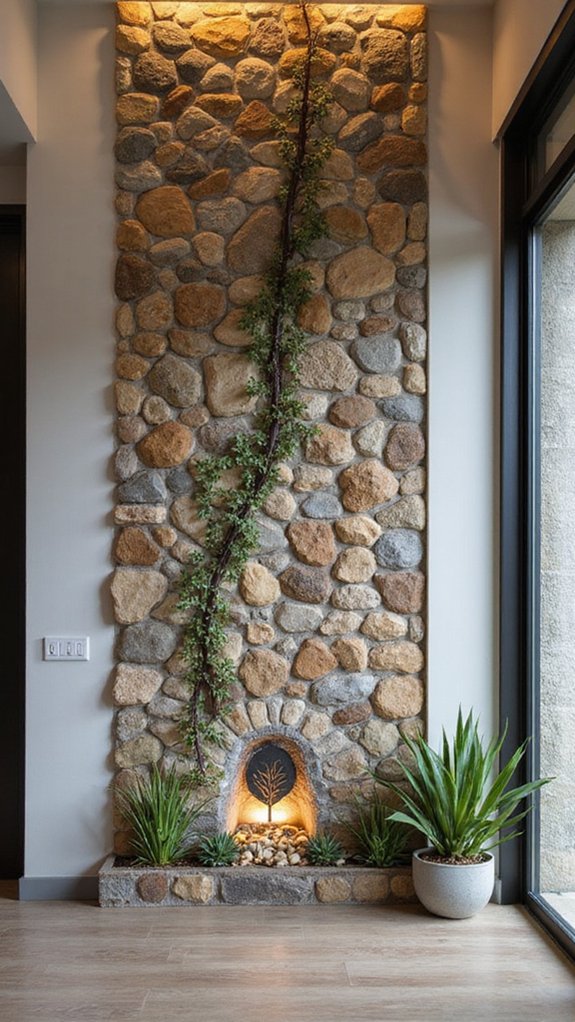 artistic stone mosaic creation