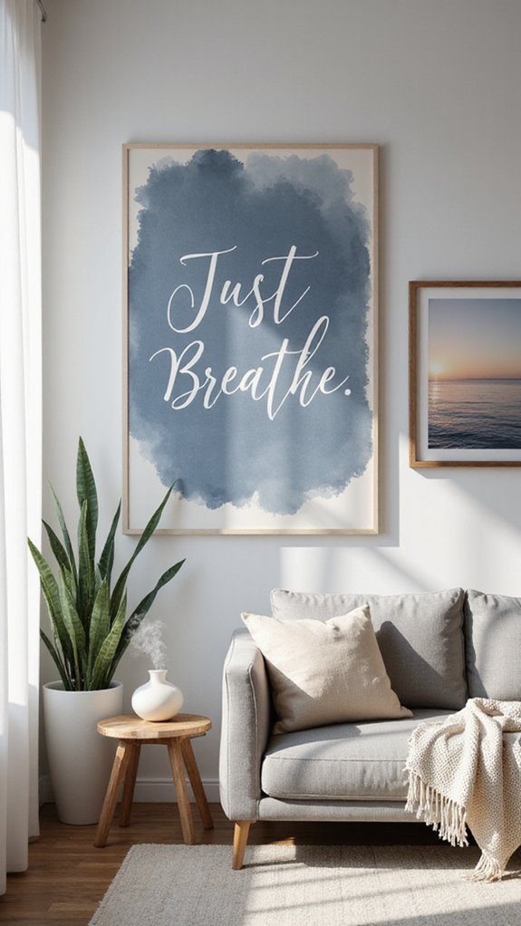 breathe deeply find peace