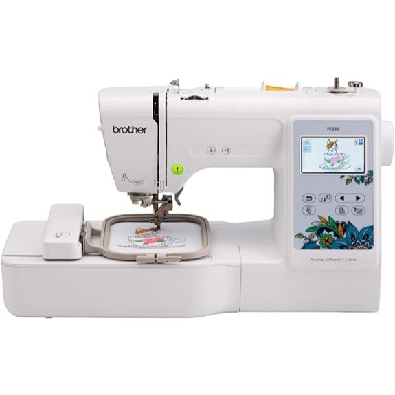Brother PE535 Embroidery Machine with 80 Designs