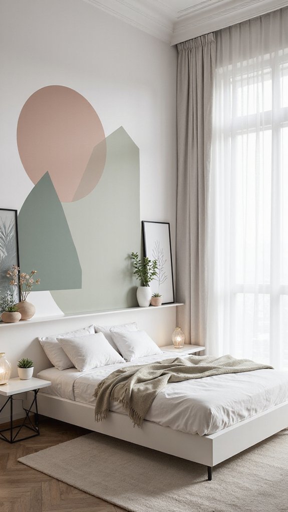 calming minimalist geometric designs