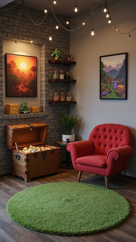 charming organized treasure storage