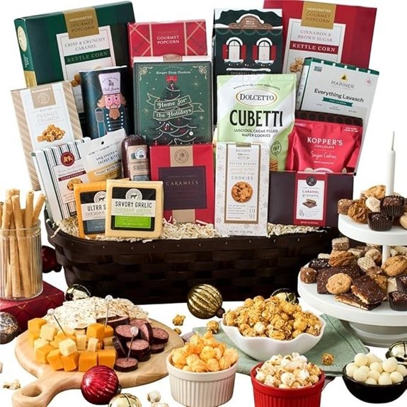 Corporate Show Stopper Christmas Basket by GourmetGiftBaskets.com