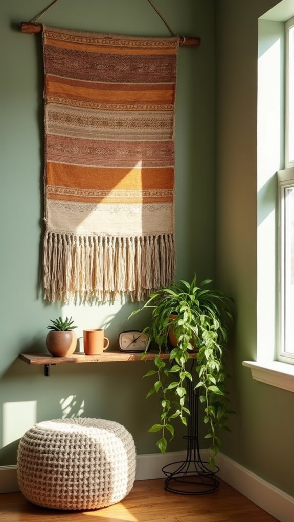 cozy fabric wall decorations